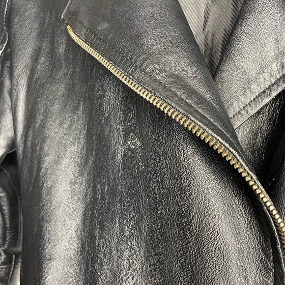 Vintage Reworked Leather Jacket - Picture 3 of 4